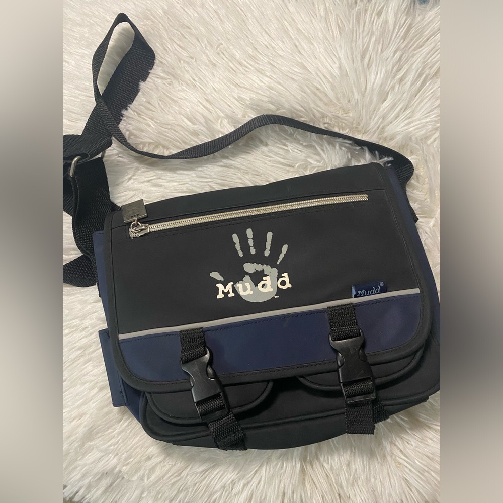 Mudd Navy Black Crossbody Bag